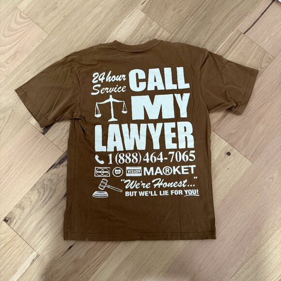 24 Hour Lawyer Tee MARKET - Picture 2 of 3